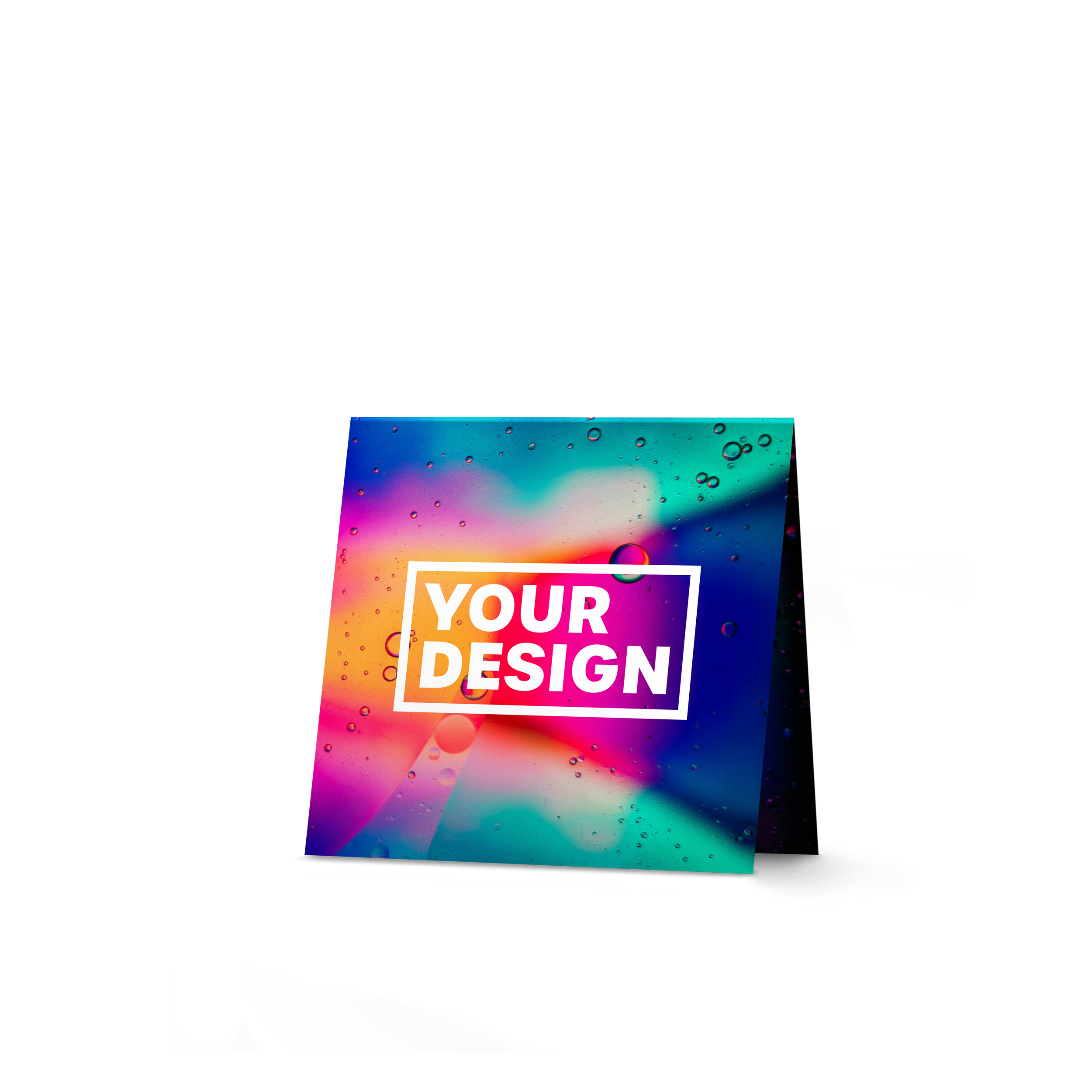 Individuelle Klappkarte