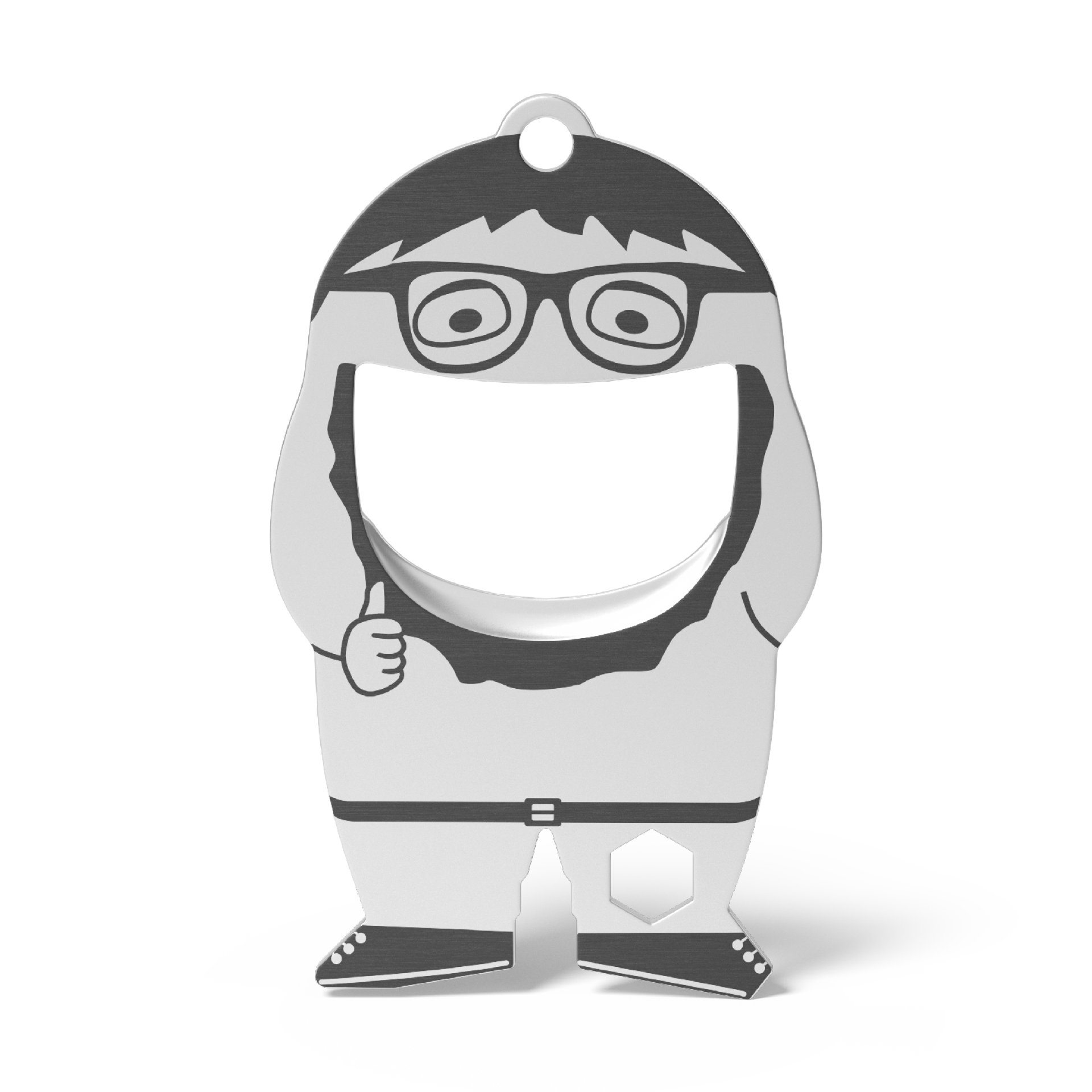 FLASCHENÖFFNER fred hipster