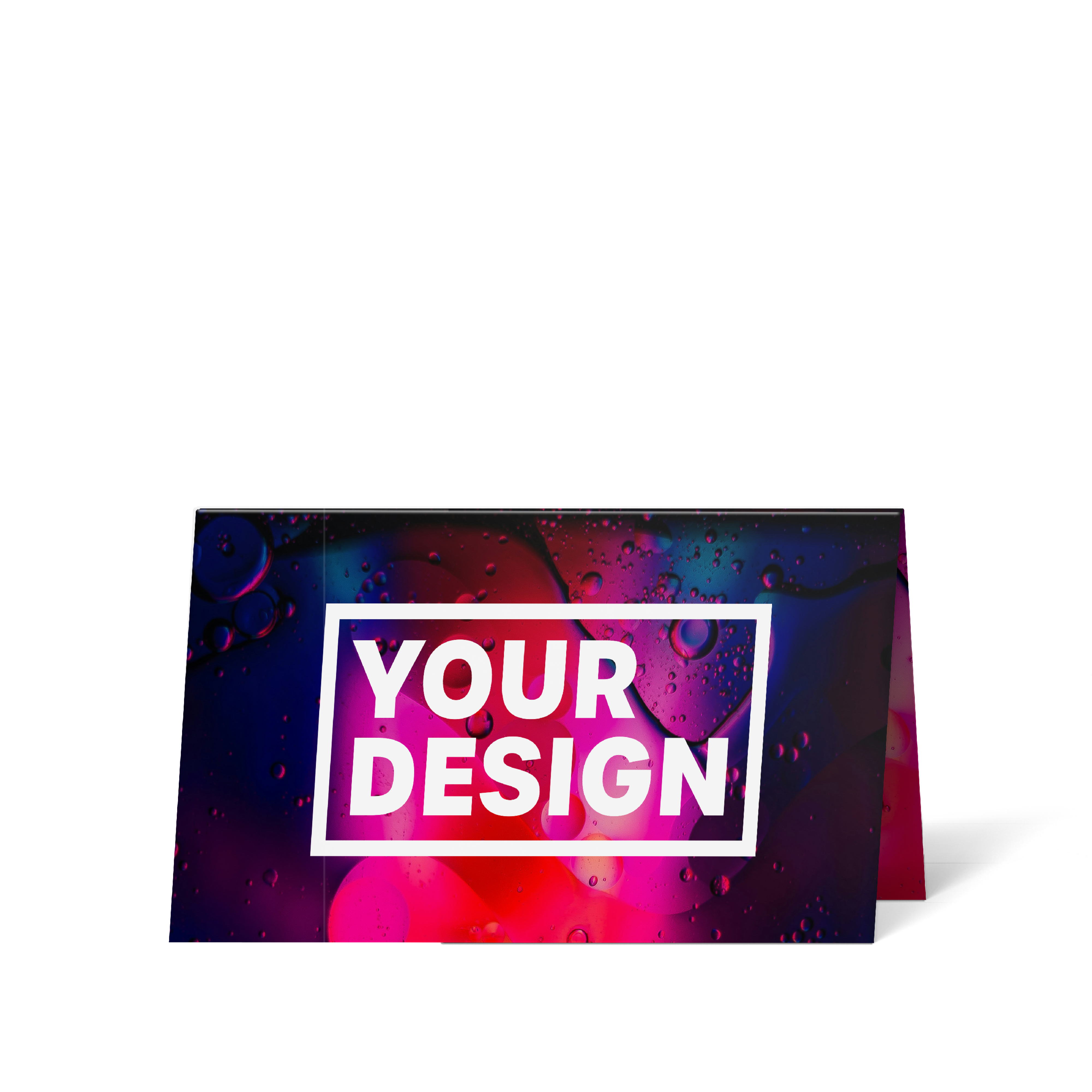 Individual folding card