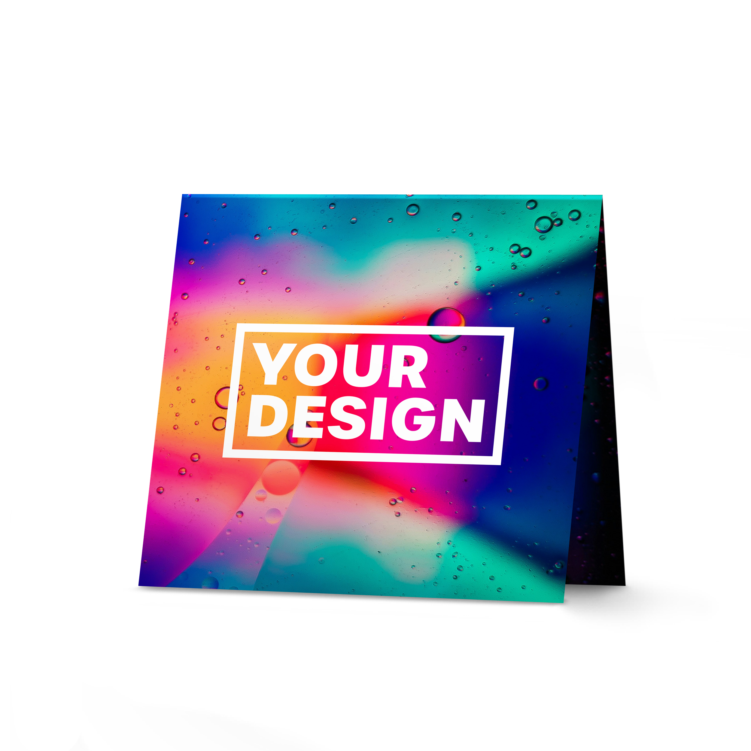 Individual folding card