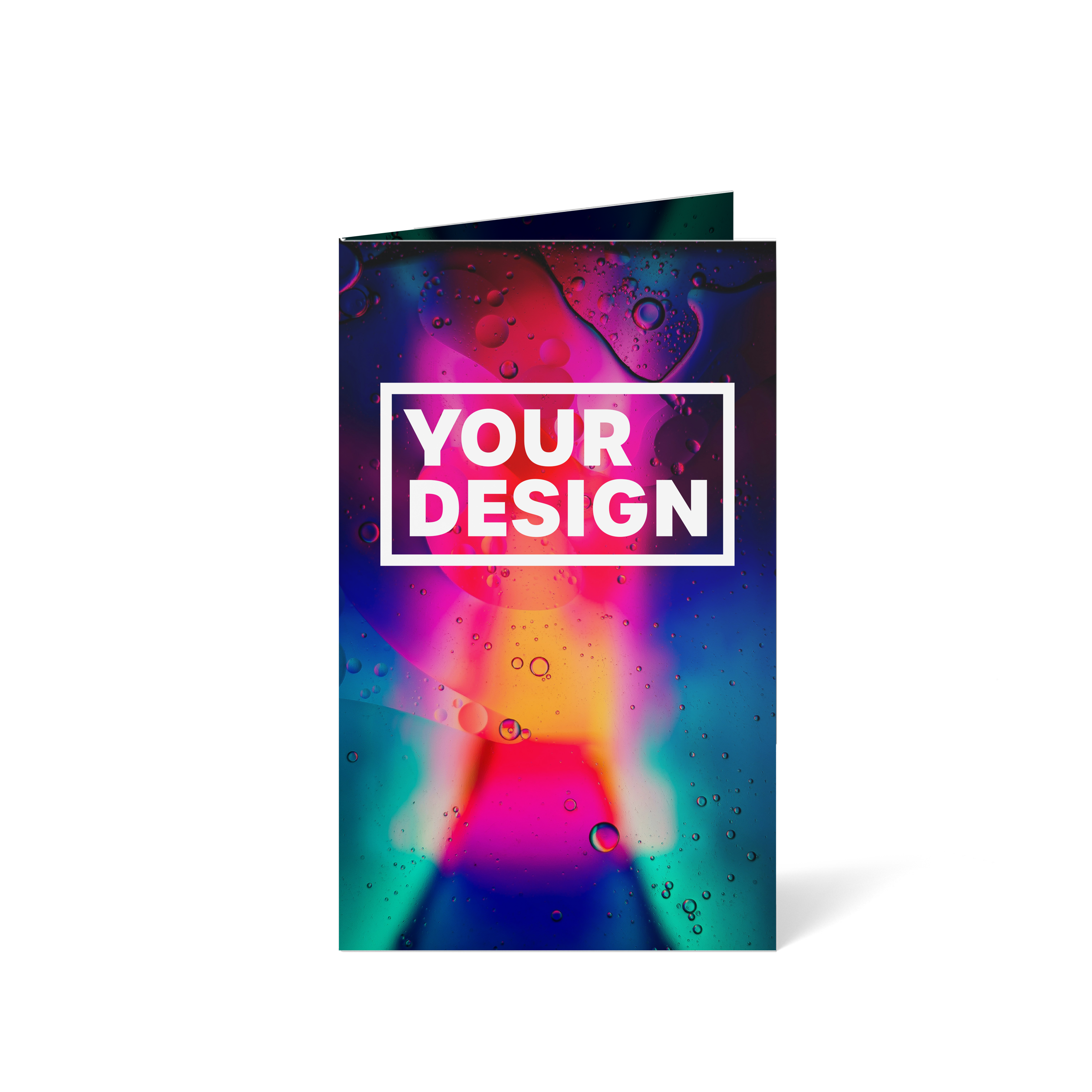 Individuelle Klappkarte